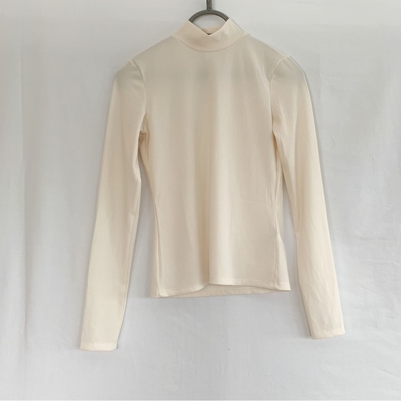 Ribbed sweater size S turtleneck H&M off white Woman - Picture 5 of 12